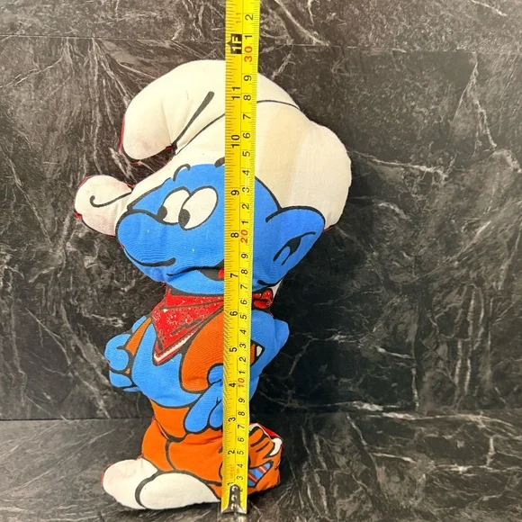 PEYO 1982 Smurf Homemade Pillows and Cut and Sew Fabric Panels - Picture 4 of 10